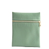 Rectangle PU Leather Jewelry Gift Zipper Bags PW-WGB98FA-19-1