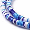 Handmade Polymer Clay Beads Strands CLAY-R089-3mm-001-4