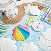 14Pcs 4 Styles Natural Shell Painting Accessories DIY-NB0012-05-4