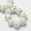Baking Paint Glass Round Bead Strands DGLA-Q019-6mm-41-2
