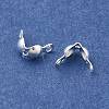 Brass End Bead Tips KK-E248-S-NF-3