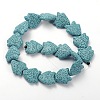 Natural Lava Rock Beads Strand G-D027A-9-2