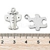 100Pcs 10 Styles Tibetan Style Alloy Cartoon Boy Pendants TIBEP-CJ0002-77-4