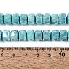 Anti-Tarnish Electroplate Glass Beads Strands GLAA-T025-10mm-11T-2