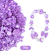 50G Acrylic Pearly Lustre Beads OACR-YW0002-63C-1