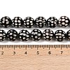 Tibetan Style dZi Beads Strands G-G328-A02-10mm-5