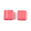 2-Hole Baking Paint Glass Seed Beads SEED-S023-17C-18-3