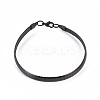 304 Stainless Steel Choker Necklaces and Bangles Jewelry Sets SJEW-L144-A01-B-4