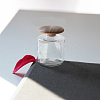 Column Miniature Glass Empty Bottle Ornaments BOTT-PW0006-08B-1