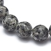 Natural Sesame Jasper/Kiwi Jasper Bead Stretch Bracelets X-BJEW-K212-A-033-3