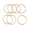 7Pcs PVD Vacuum Plating 304 Stainless Steel Bangles Set for Women BJEW-A011-09C-G-2