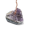 Natural Fluorite Chips Tree of Life Decorations DJEW-P022-03A-07-3