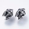304 Stainless Steel Gladiator Helmet Beads LS-STAS-I069-29AS-1