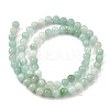 Natural Glass Beads Strands G-L621-B12-6mm-3