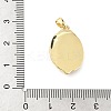Brass Enamel Pendants KK-D358-01D-G-3