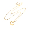 201 Stainless Steel Pendant Necklace for Women NJEW-F335-02G-05-2