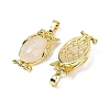 Natural Quartz Crystal Pendant KK-F887-02G-18-2