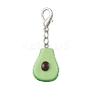 6Pcs Fruits Resin Pendant Decoration HJEW-JM03814-4