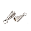 Sports Brass Charms KK-A289-04B-P-2