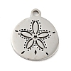Non-Tarnish 201 Stainless Steel Pendants LS-STAS-E015-04P-1