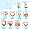 20Pcs 10 Styles Resin and Walnut Pendants WOOD-TA0002-73A-4