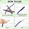 5 Yards Rhinestone Synthetic Rubber Cords OCOR-SP0001-33D-5
