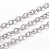 304 Stainless Steel Cable Chains CHS-K004-06P-0.8mm-1