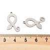 Non-Tarnish 304 Stainless Steel Pendants STAS-Z078-27P-3
