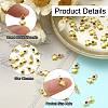 30Pcs Brass Micro Pave Cubic Zirconia Pendants ZIRC-CJ0001-17-6
