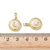 Brass Enamel Pendants KK-I371-29G-01-3