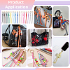 15Pcs 15 Colors Polyester Pendant Decorations FIND-NB0007-37-5