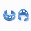 Spray Painted Alloy Cuff Rings X-RJEW-T011-22A-RS-2
