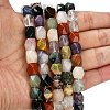 Natural Mixed Gemstone Beads Strands G-C220-B01-9x11mm-2