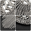 Fashionable Alloy Tassel Epaulettes AJEW-WH0278-05P-4