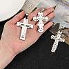 Non-Tarnish 201 Stainless Steel Big Pendants STAS-I002-M06-1-4