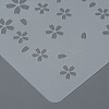 Plastic Reusable Drawing Painting Stencils Templates DIY-F018-B17-3