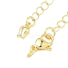 Brass Curb Chain Extender KK-G557-13G-2