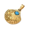 Synthetic Turquoise Pendants GG-CBA97F4-02G-08-2