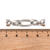 Brass Fold Over Clasps KK-U016-21P-3