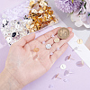 200Pcs 2 Colors 304 Stainless Steel Stud Earring Findings STAS-BBC0009-92D-3