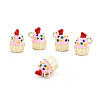 Rack Plating Alloy Enamel Charms PALLOY-N181-26KCG-02-1