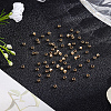 3Bags Brass Crimp Beads KK-BBC0026-09B-4