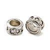 Rack Plating Tibetan Style Alloy Spacer Beads TIBE-WH0007-01AS-2