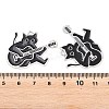 Alloy Enamel Pendants ENAM-L056-02P-02-3