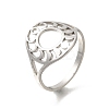 304 Stainless Steel Rings for Women RJEW-S238-11P-1