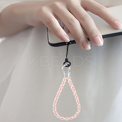 Alloy Polyester Cotton Mobile Straps HJEW-LP0001-95B-1