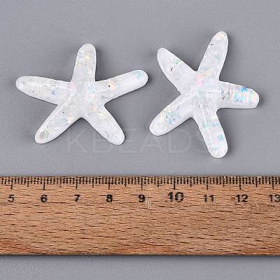 Transparent Resin Cabochons CRES-ZX003-01B-1