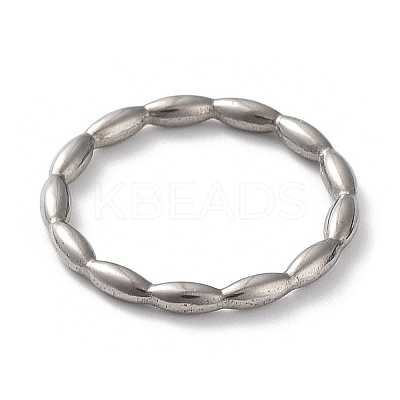 Non-Tarnish 201 Stainless Steel Linking Rings STAS-K259-02P-1