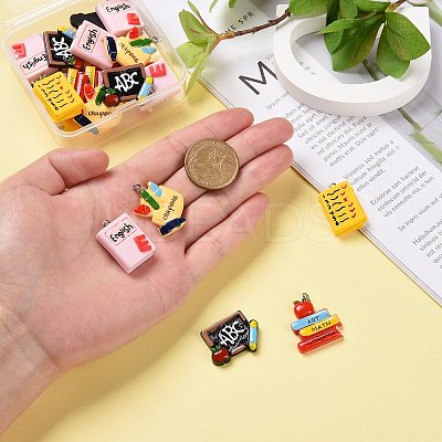 Resin Pendants RESI-SC0001-43-1