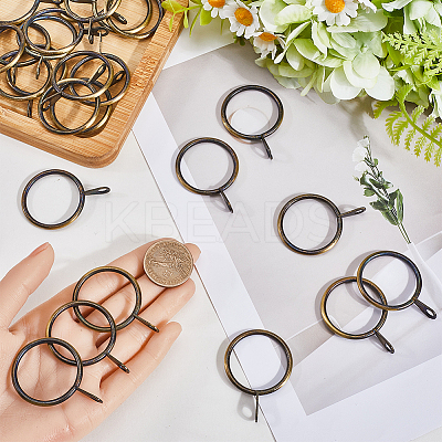Iron Drape Sliding Eyelet Rings IFIN-SP0001-17A-BAB-1